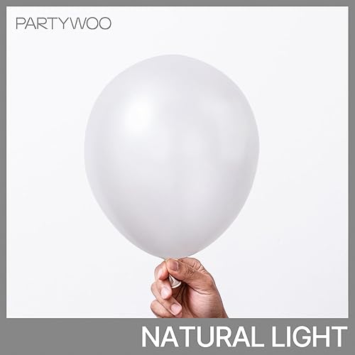 Miniatura 433 de PartyWoo Globos amarillos de 140 piezas de diferentes tamaños de 18, 12, 10, 5 pulgadas, kit de arco de globos de látex amarillo mate, guirnalda