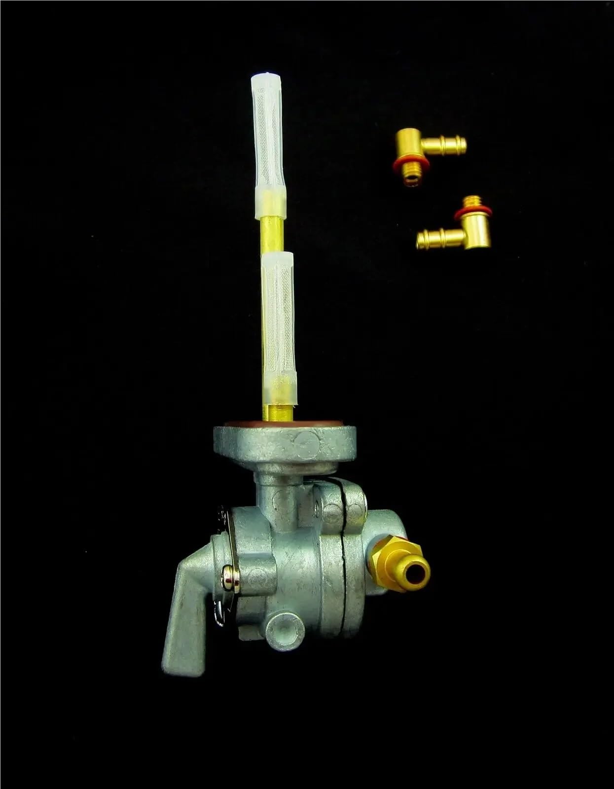 Montaggio iniezione e accessori per moto Rubinetto carburante valvola destra/sinistra adatta per Yamaha SR500 1980-81 447-24500-02 Rubinetto Benzina Serbatoio