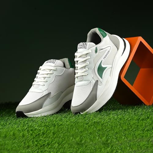 Image of ADISO Men's Stylish Mesh Sports Sneakers | Lightweight Casual Running Shoes