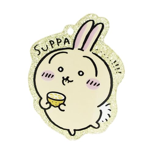 ちいか ラメアクリルキーホルダー3【うさぎ】単品/キタンクラブガチャ/ちいかキーホルダー