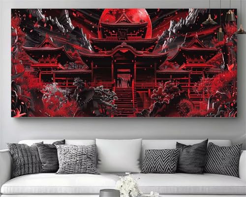 Lune Diamond Painting Japonais 5D : activité manuelle adulte relaxante