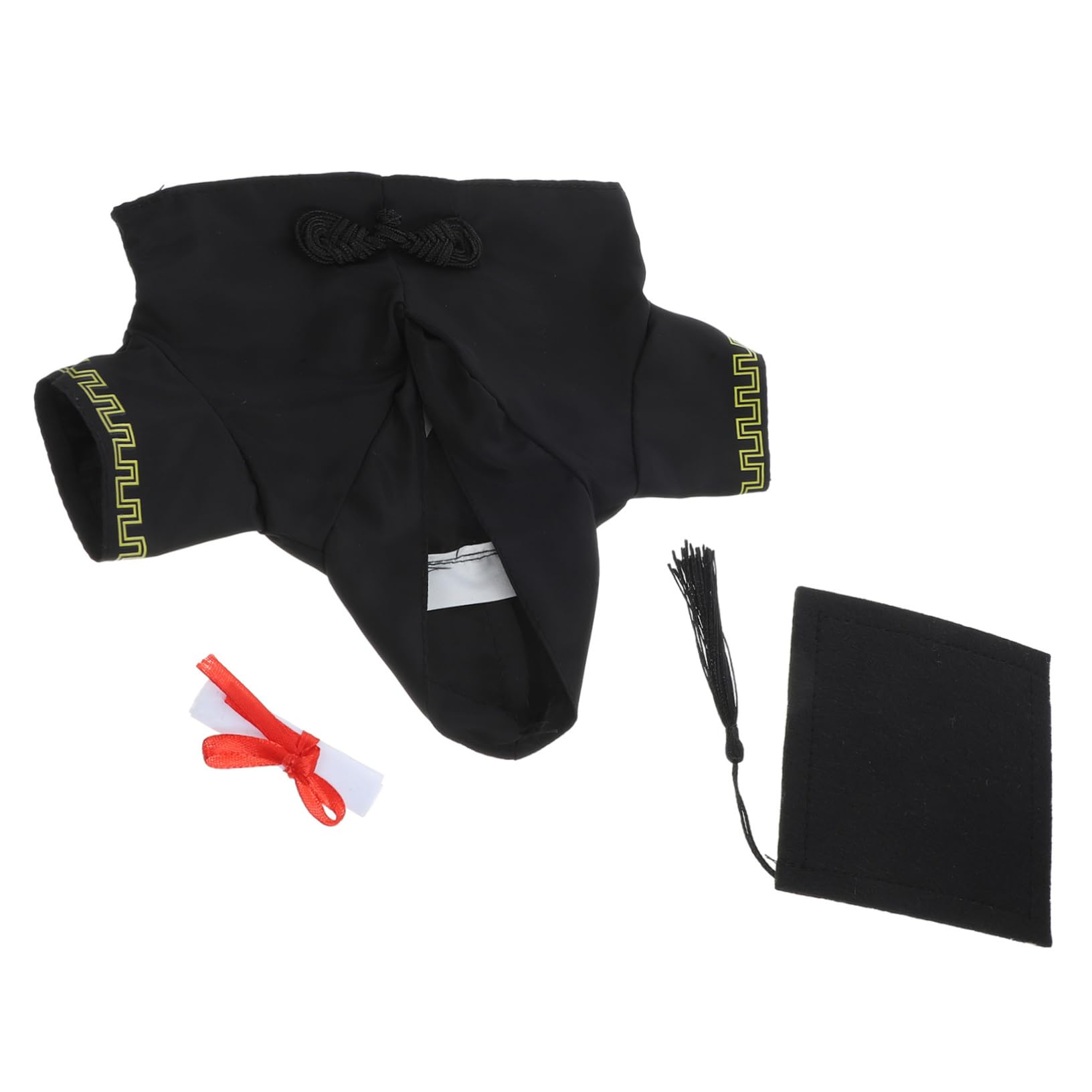 SUPVOX Doll Dresses Graduation Bear Costumes Compact Doll Clothes Reusable for Boys and Girls