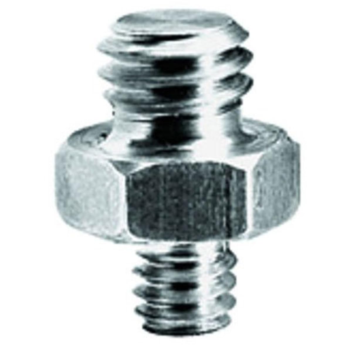 Manfrotto 147 mały adapter 3/8" + 1/4", czarny