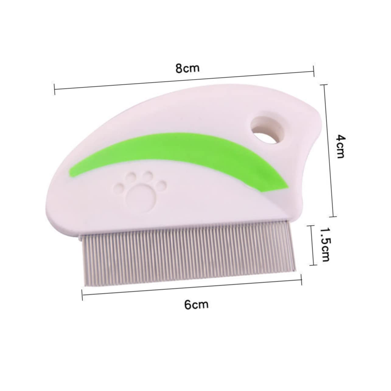 HOLIDYOYO 4pcs Stainless Steel Pet Removal Comb for Cats and Dogs Remover Grooming Tool Dematting Brush Easy to Use Random Style