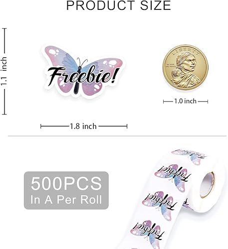 Miniatura 2 de Lindas calcomanías de agradecimiento al cliente, calcomanías para pequeñas empresas para sobres de correo, embalaje de envío, 500 unidades