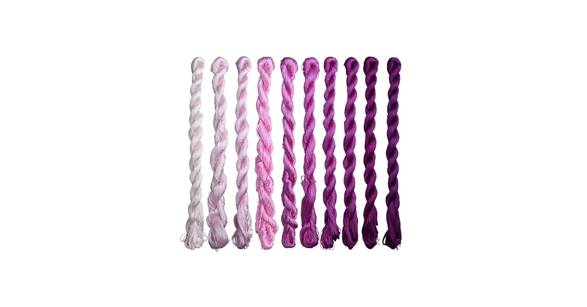 YOKANG シルク100 ワイルドシルク糸綛 125g | 銀灰色 – Hue Rain
