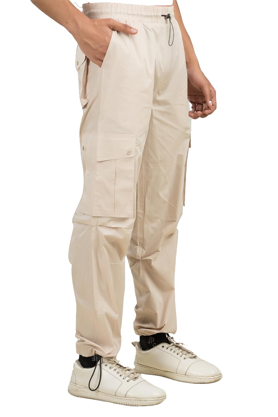 souped up fashion Souped Up Nomad Air Cargo Cotton Pants for Men | Ultralightweight-picture-28