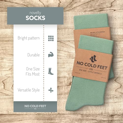 Fun Green Colorful Novelty Socks for Men for Dress Casual Formal Groomsmen Wedding, 6 Pack4
