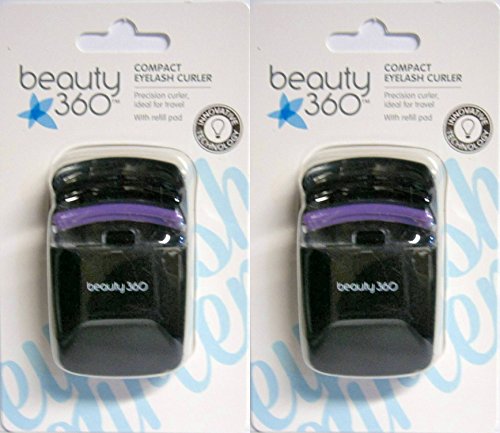 Amazon Com 2 Compact Eyelash Curler W Refill Innovative Technology Beauty Personal Care