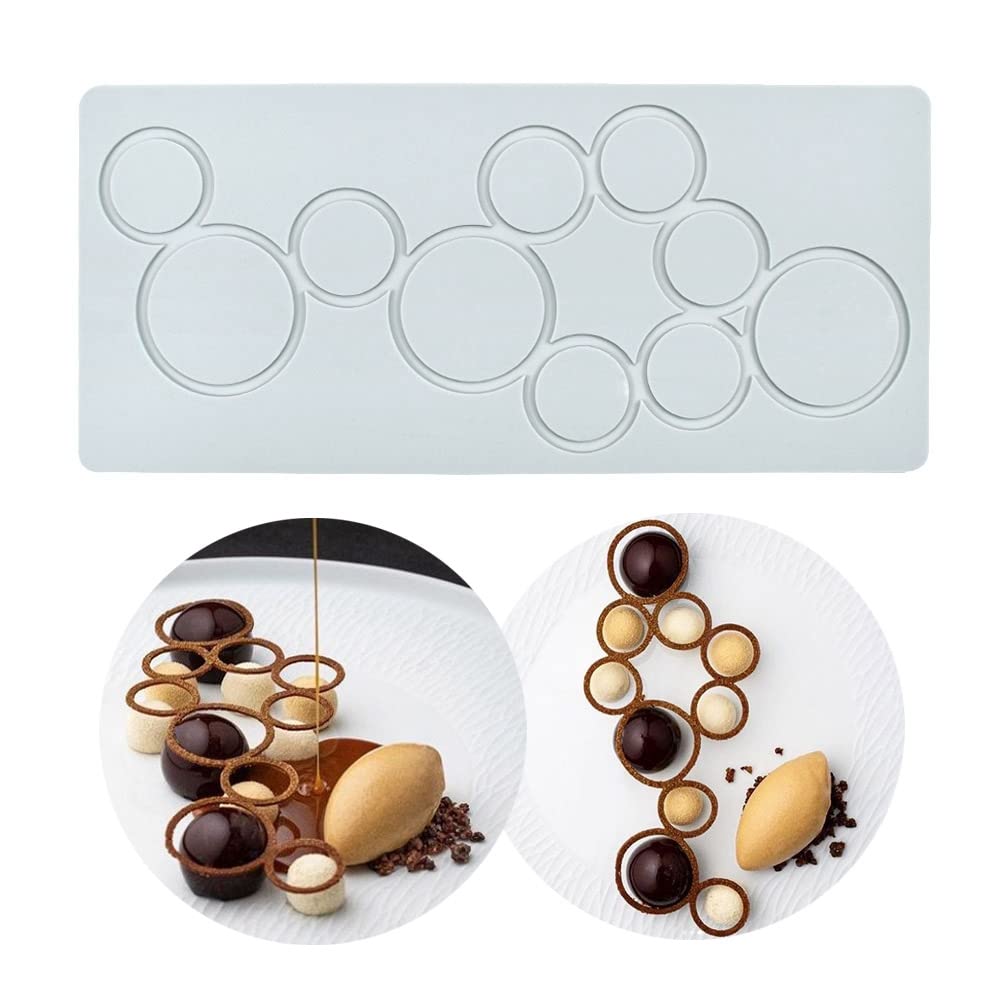 Moule En Silicone En Forme De Feuille 3D Pour Décorations De Gâteaux - Compatible Four, Micro-ondes, Congélateur