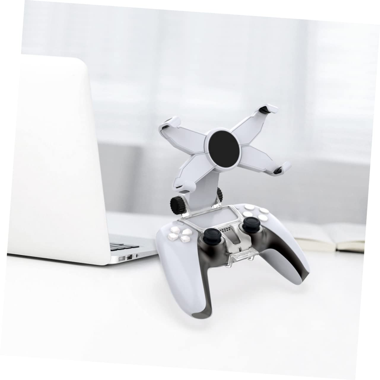 OSALADI 2pezzi Supporto Per Gamepad Wireless e Smartphone Supporto Ergonomico Per Giocare Con Comfort Compatibile Altri Dispositivi