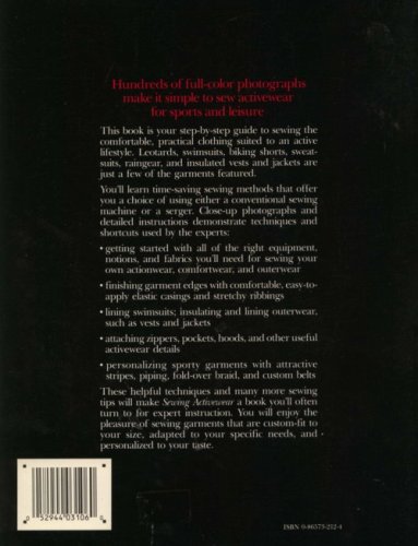 Sewing Activewear (Singer Sewing Reference Libr... B001M0BO5C Book Cover