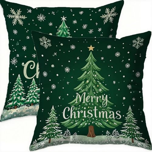 Housse de coussin 65x65 velours vert imperméable chic salon