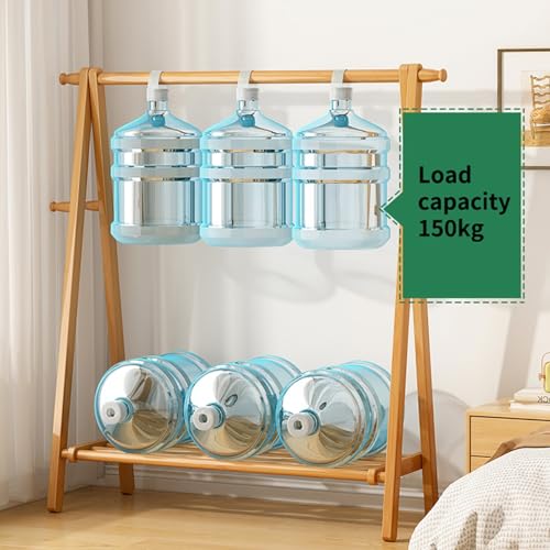 Portant à vêtements avec étagère inférieure meuble de rangement