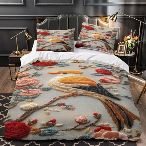 Housse de Couette Lavable Machine Grand Format Microfibre Lit