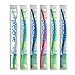 Preserve Toothbrushes with Travel Case, Medium Bristles, (Pack of 6) (Colors Vary)