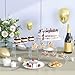 Goabroa 12 Pcs Clear Acrylic Risers Display Stands, 3 Tiers 4mm Thick Transparent Acrylic Shelves Ideal for Collectibles Stand, Party Cake Dessert Holder, Floating Visual Pop Figure Display Shelves