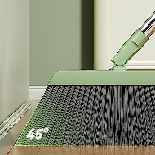 Besen- und Kehrschaufel-Set, Besen und Kehrschaufel, Besen- und Kehrschaufel-Set for zu Hause, Besen mit langem Stiel und Stand-Kehrschaufel-Kombi-Set for den Bodengebrauch im Büro, zu Hause, in der K – Bild 7