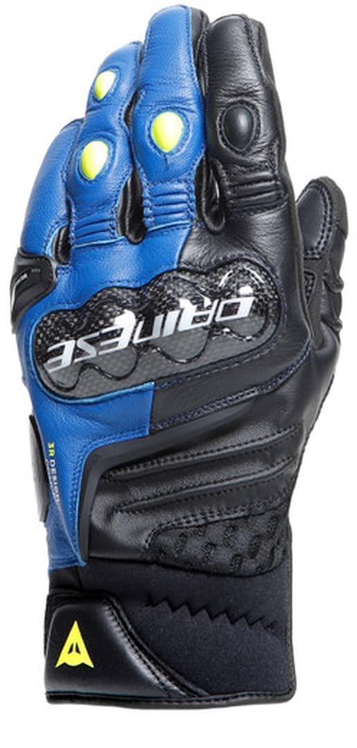 Dainese Carbon 4 Short Guantes de motocicleta (Blue/Black,S)