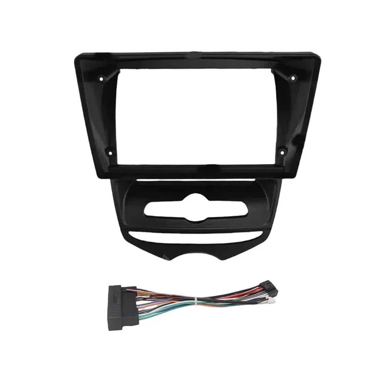 Rama radia samochodowego 9 cali, adapter przedni, zestaw montażowy do deski rozdzielczej Hyundai IX20 2010-2015
