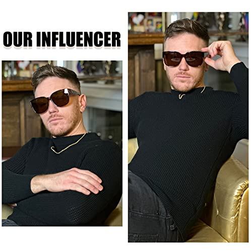 DUCO Fit Over Sunglasses for Men Women Wear Over Glasses Retro Wrap Around Polarized Sun Glasses UV400 Protection3