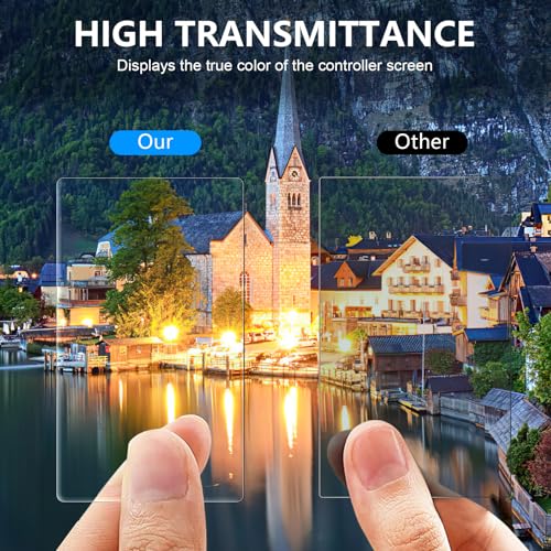 Image of FPVtosky 2 x Lens Protectors, 2 x Screen Protector for DJI Osmo Pocket 3, DJI Pocket 3 Creator Combo Accessories, Tempered Glass, Hardness 9H, Touch Sensitive, Complete Screen Protector
