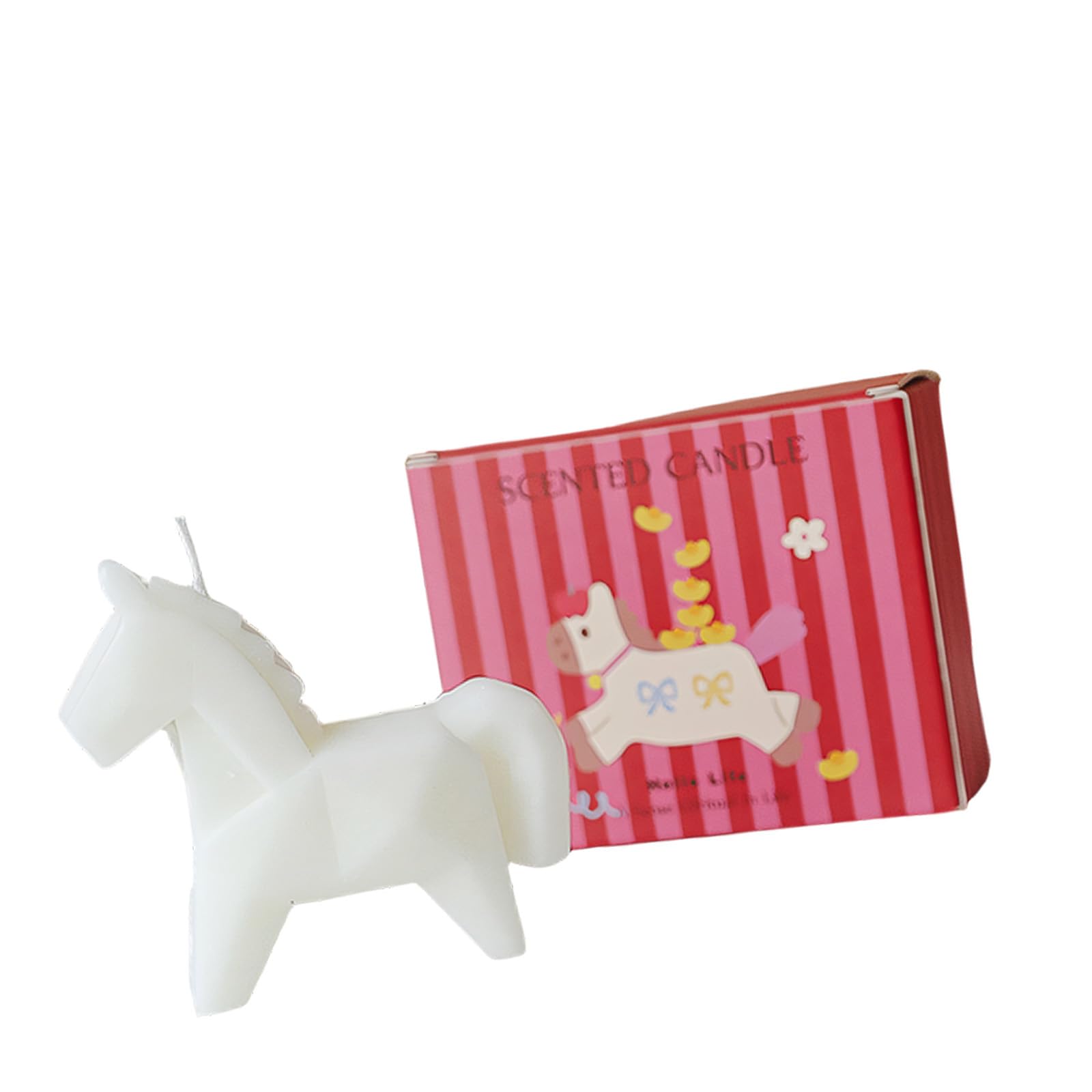 Kaeltsyn Artistic Horse Themed Scented for Home Decor and Relaxation with Natural Ideal As Genuine Table Highlight