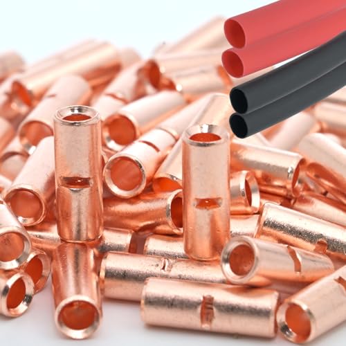 Empalmes de tope 12-10 AWG sin costuras SVAAR impermeables con termoretractil para automocion