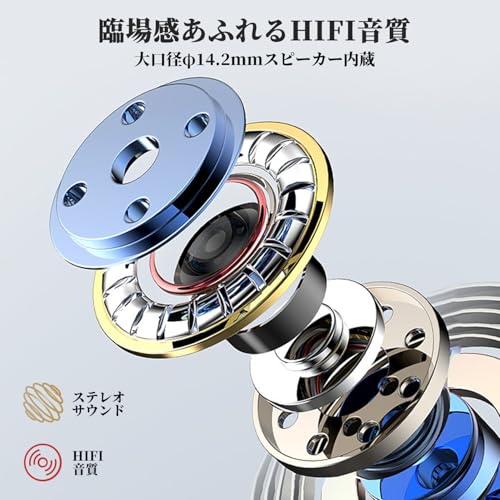 【2025初登場】 イヤホン 有線 マイク付き 3.5mm オープンイヤー ヘッドホン 耳掛け 耳を塞がない ながら聴き 開放型 イヤホンマイク 着信対応 音量調整 骨伝導イヤホンから進化 潔癖症の方に スポーツ/デスクワーク/アウトドア ベージュ