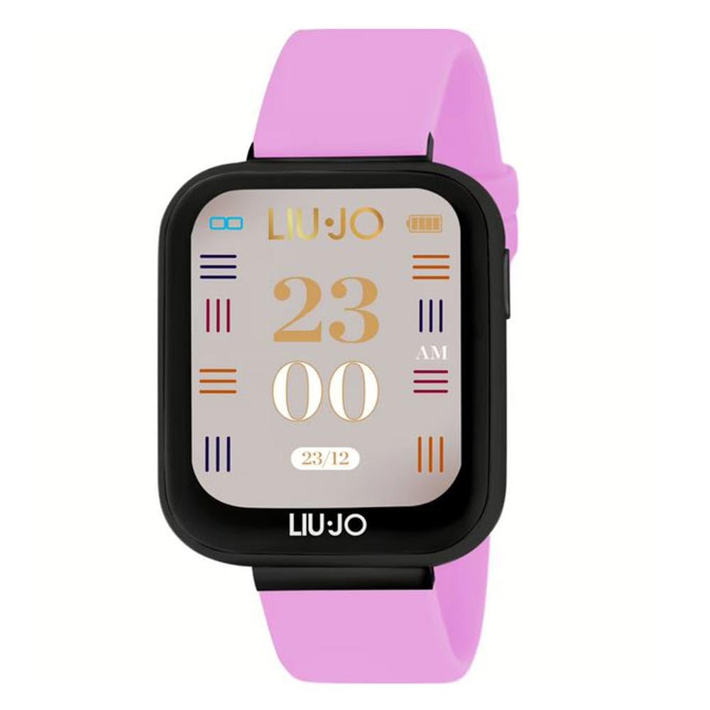 Liu Jo Orologio Donna Smartwatch Voice Nero Cinturino Rosa