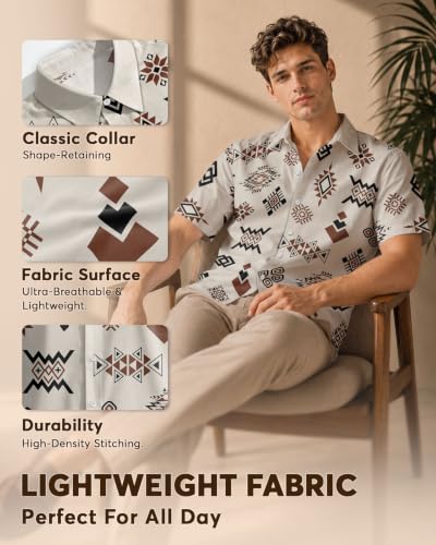 Image of 99TIMORO Funny Movie Mens Hawaiian Shirts Button Down Short Sleeve
