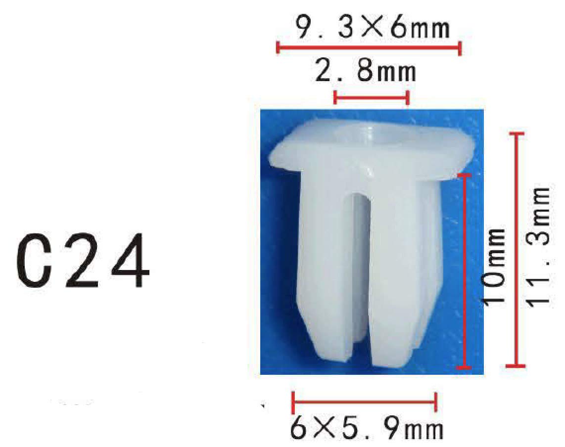 Amazon.com: Autobahn88 compatible with Locking Nut Clip, for GM 
