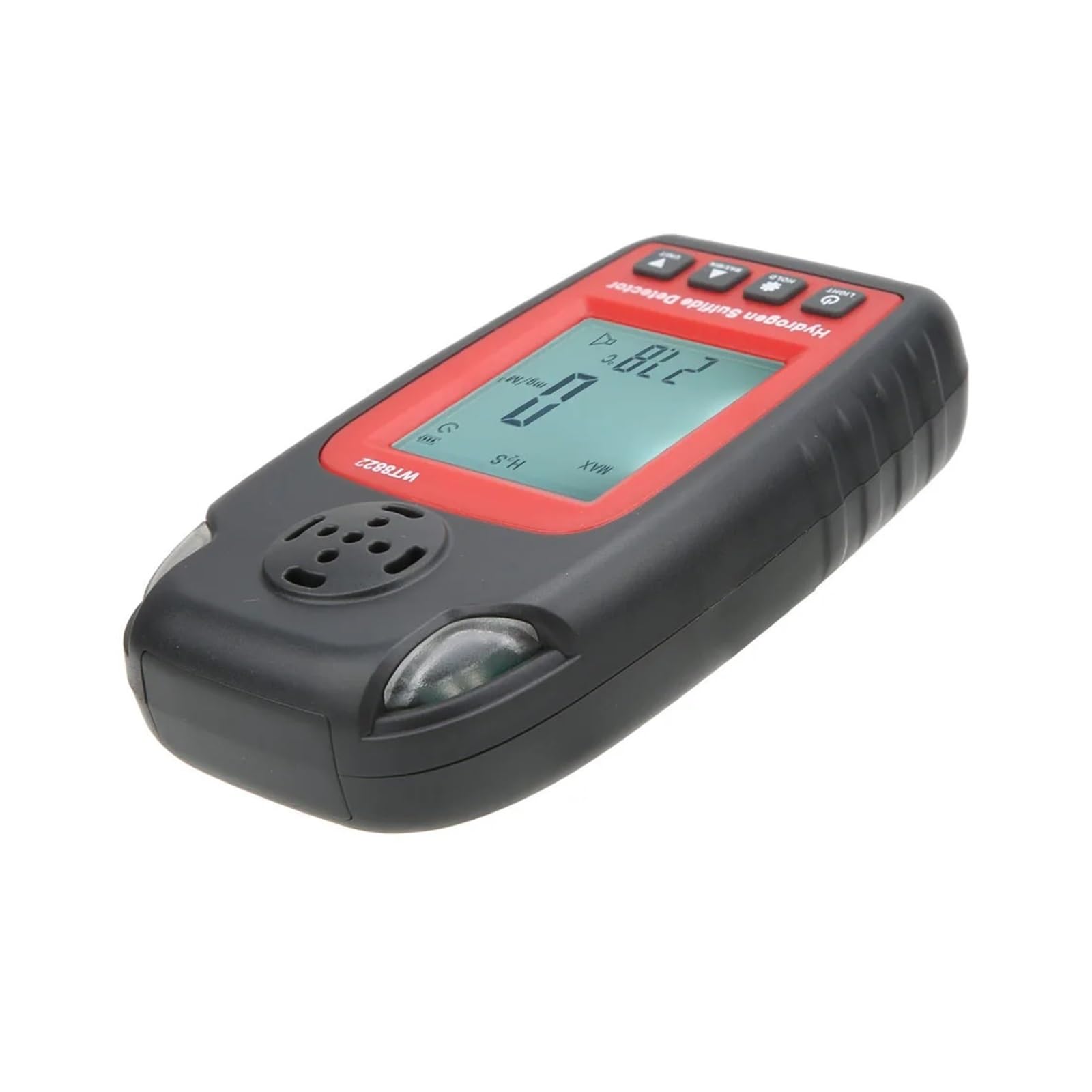 Detector de Gases, Detector de Gas H2S WT8822, Detector portátil Profesional, Monitor Alta sensibilidad, Sensor Alarma