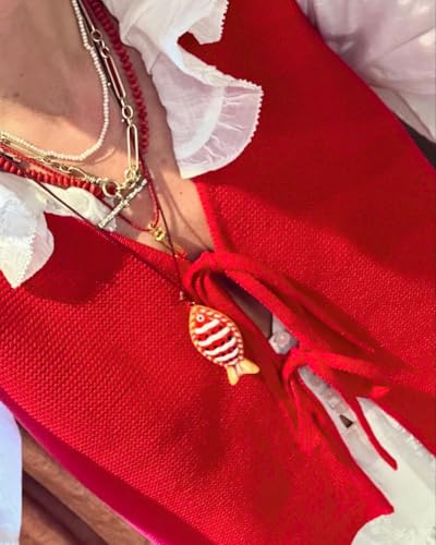 Womens Tie Front Sweater Vest Knit V Neck Lace Up Sleeveless Cardigan Casual Knitted Vest2