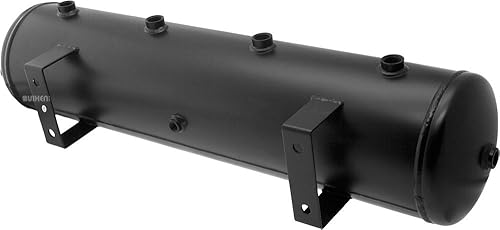 Miniatura 7 de Vixen Air Kit de suspensión para camión, bolsa de coche, paseo aéreo/resorte. Sistema a bordo - Compresor dual de 200 psi, tanque de 5 galones. Para