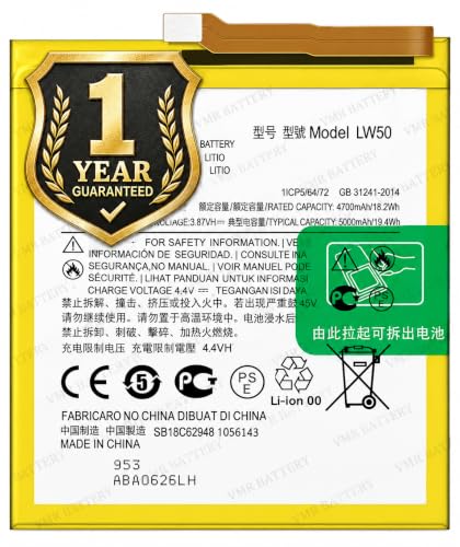 Image of Original LW50 Battery Compatible for Motorola Moto Edge Plus (Edge+) (2020) (XT2061-3) - (5000mAh) - 1 Year Warranty K7