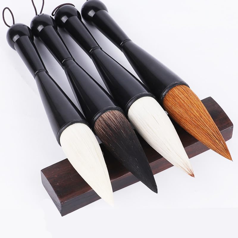 Namzi Sheep Hair Chinese Traditional Writing Brush, Large Calligraphy Brush, Kanji Brush