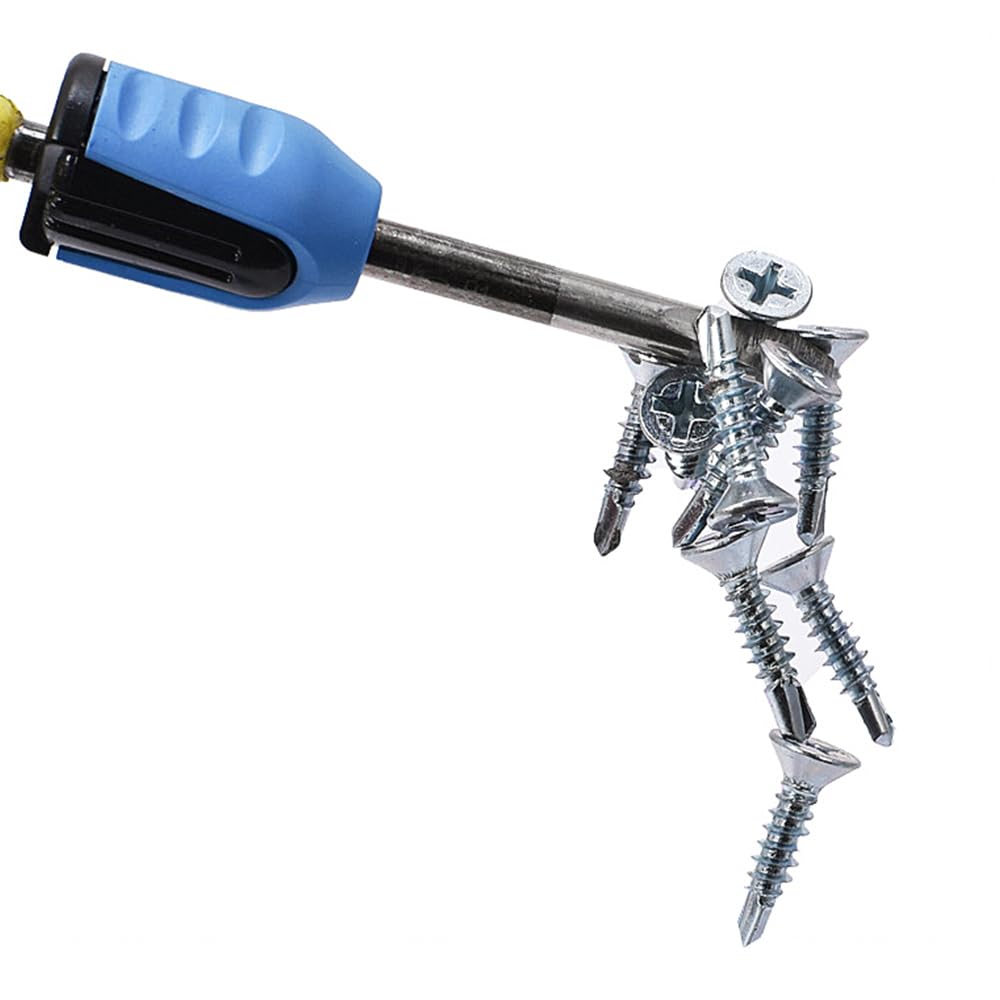 Anello magnetizzatore per Punta per cacciavite Rimovibile da 3 Pezzi, Supporto Magnetico in plastica per cacciavite per Punte per cacciavite con Gambo da 1/4 di Pollice