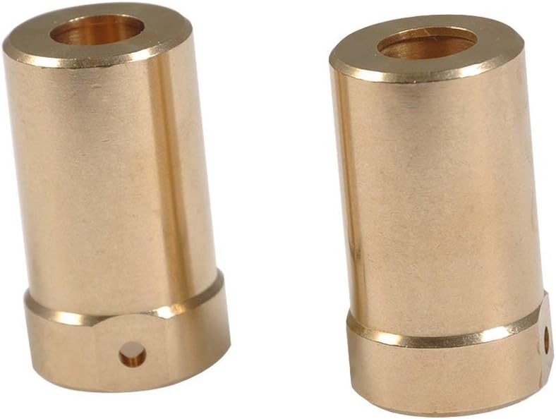 RC-Hub 2Pcs RC Rear Cup Axle Adapter Brass Knuckles Weights for 1/10 AXIAL Wraith 90018 RR10 RC Crawler Car