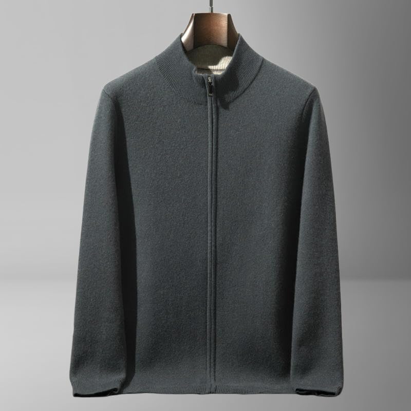 Pull en cachemire épais homme : ne craignez plus le froid grâce à ce cardigan ample - 2