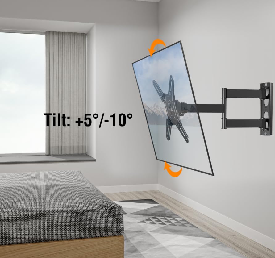 ELIVED TV Wall Mount for Most 14-42 Inch LED LCD Flat Screen TVs & Monitors view 6