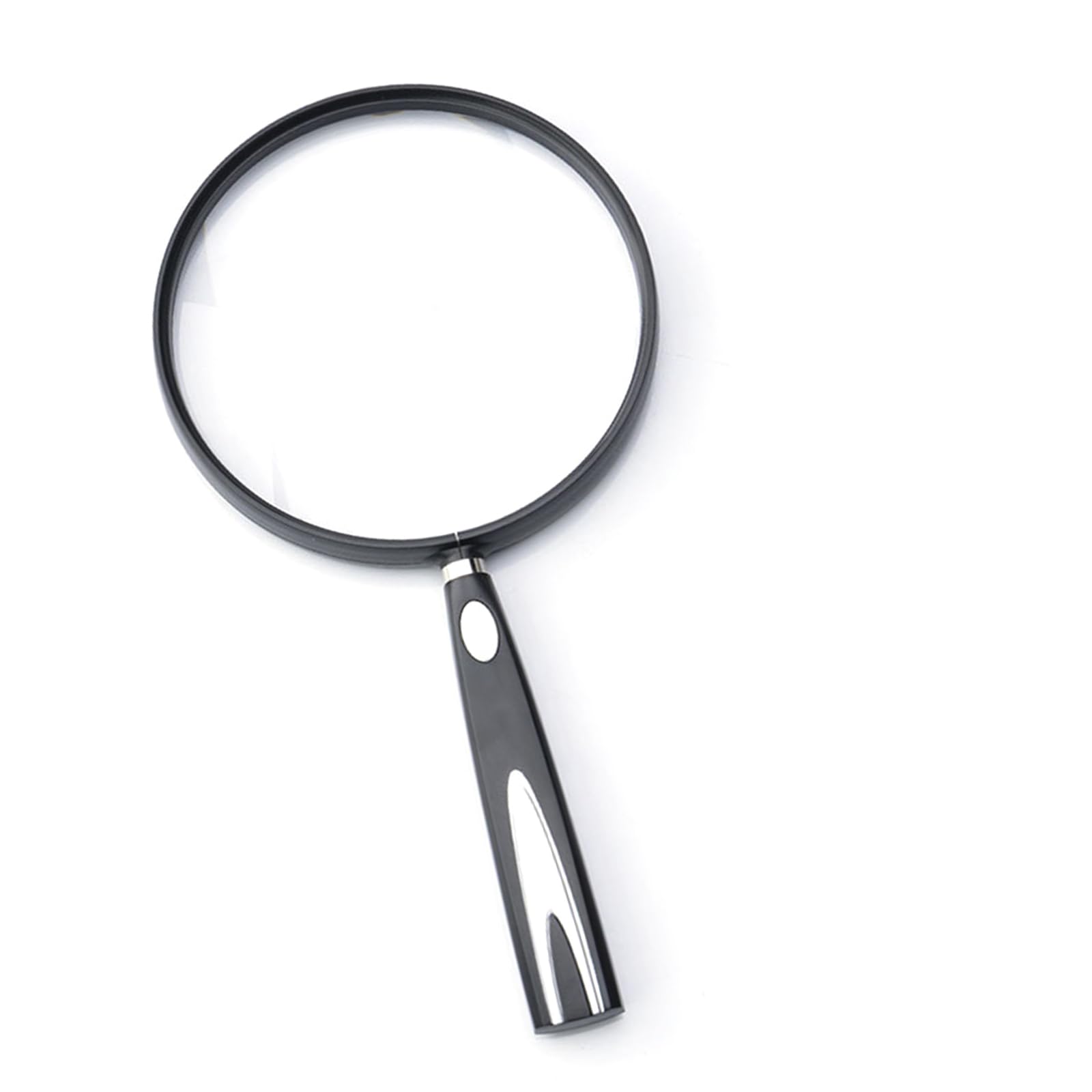 110mm / 130mm Shatterproof Magnifier Glass Featuring 2 Time / 1.5 Time Power and Nonslip Handle Tailored for Senior Adults Reading Hobbies Nature Nonslip Handle