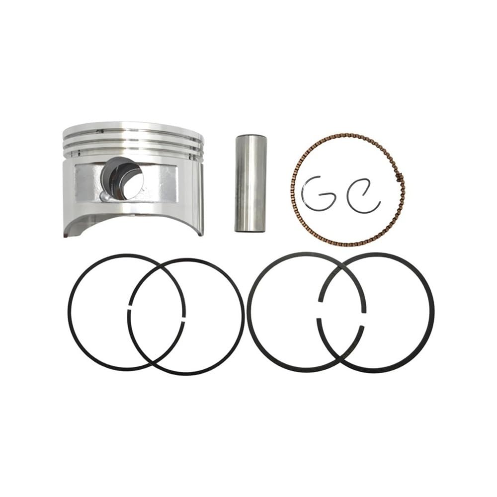 Kit de Anillos de pistón de 68 mm Compatible con GX160, con biela y Juego Completo de Juntas, for Motor generador de 4 Tiempos de 5,5 HP.