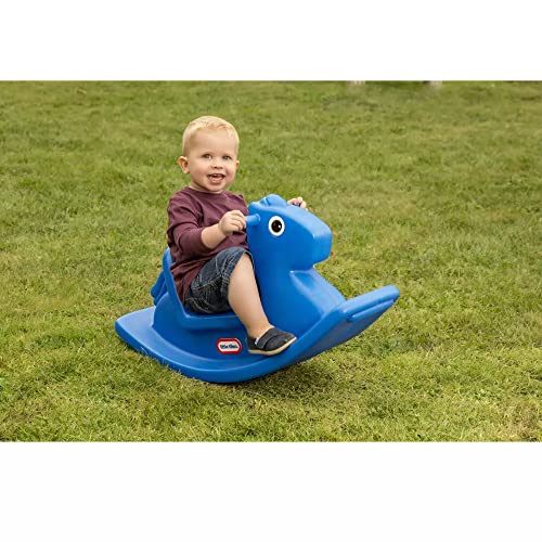 Little Tikes Rocking Horse Blue, 33.00 L X 10.00 W X 17.50 H Inches #TOP4