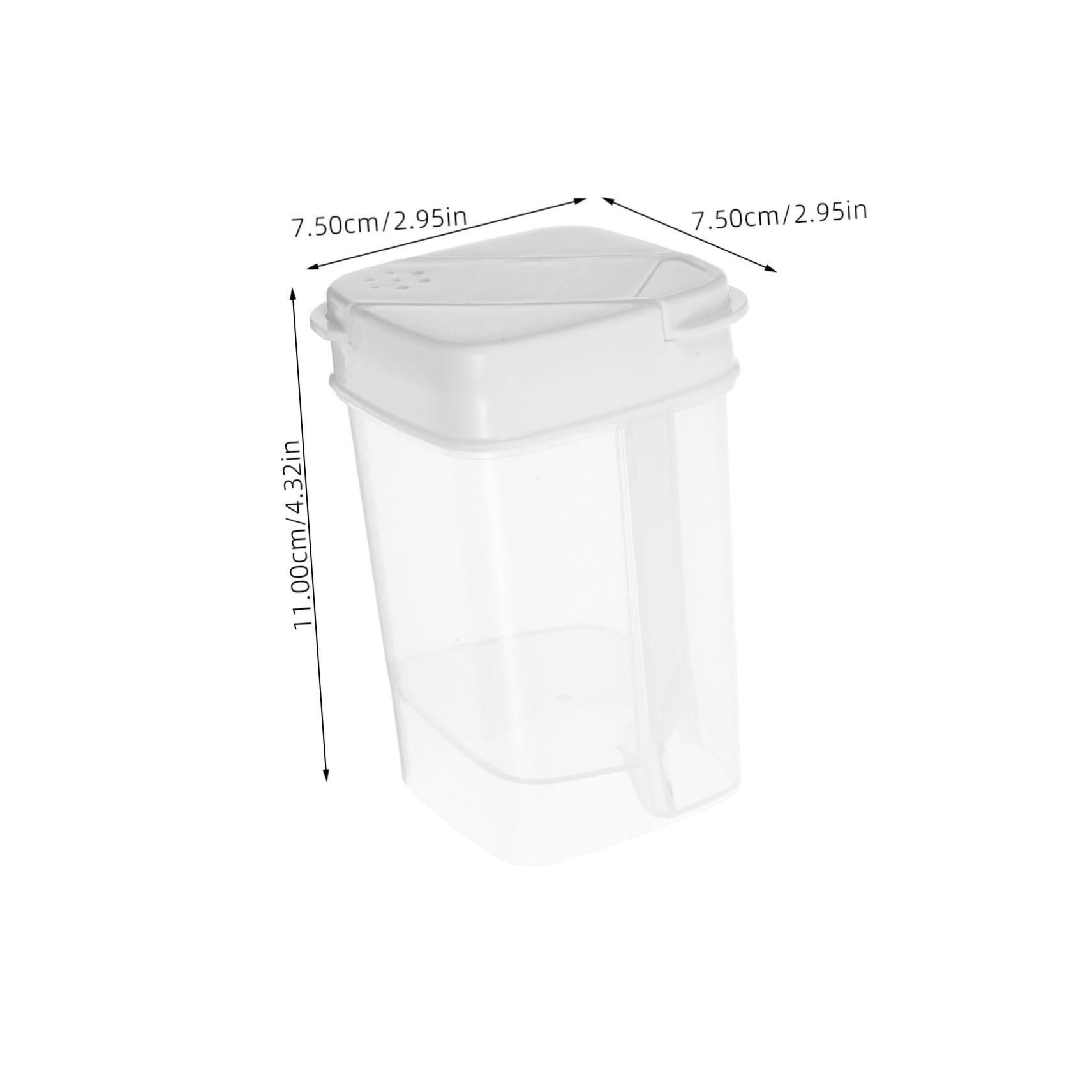 OFFSCH Travel Shakers Spice Seasoning Jar Shaker Honey Dispenser Airtight Condiment Containers Home Kitchen Storage