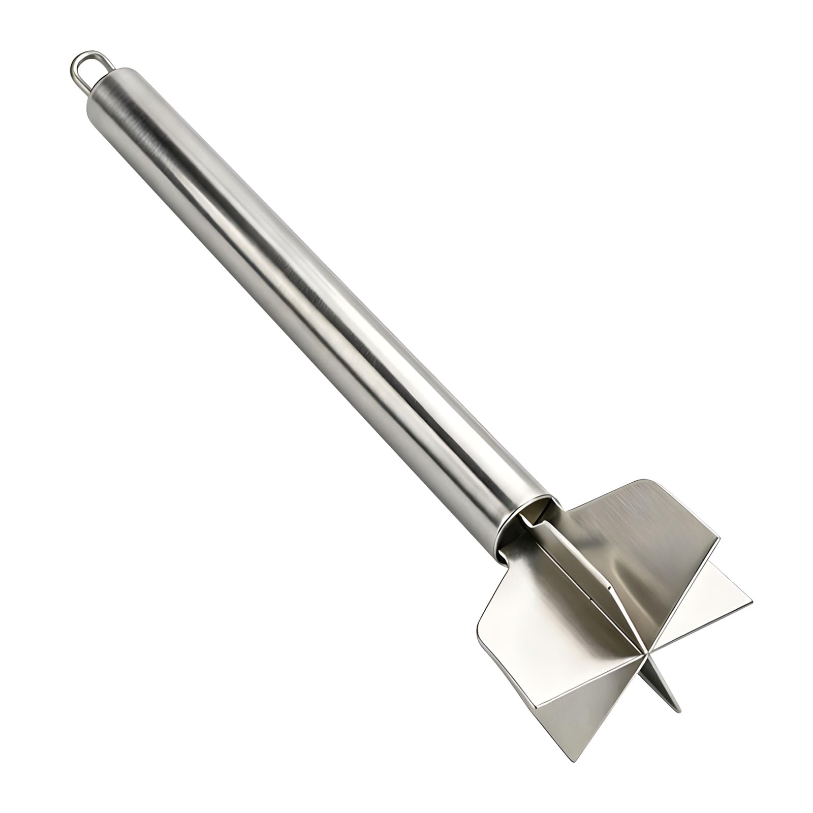 Elnwnnkc 4 Disk Food Processor and Masher Made From Heavy Duty Stainless Steel Quick Mixing Cooking Tool