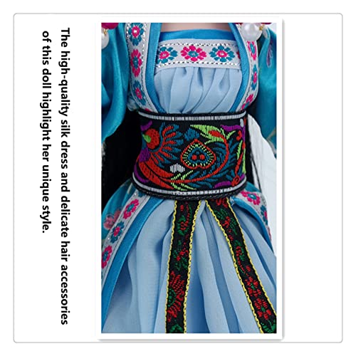 Muñeca bailarina articulada oriental de 30 cm miniatura 3