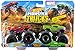 Hot Wheels 2019 Monster Trucks Demolition Doubles Spiderman vs Hulk 1:64