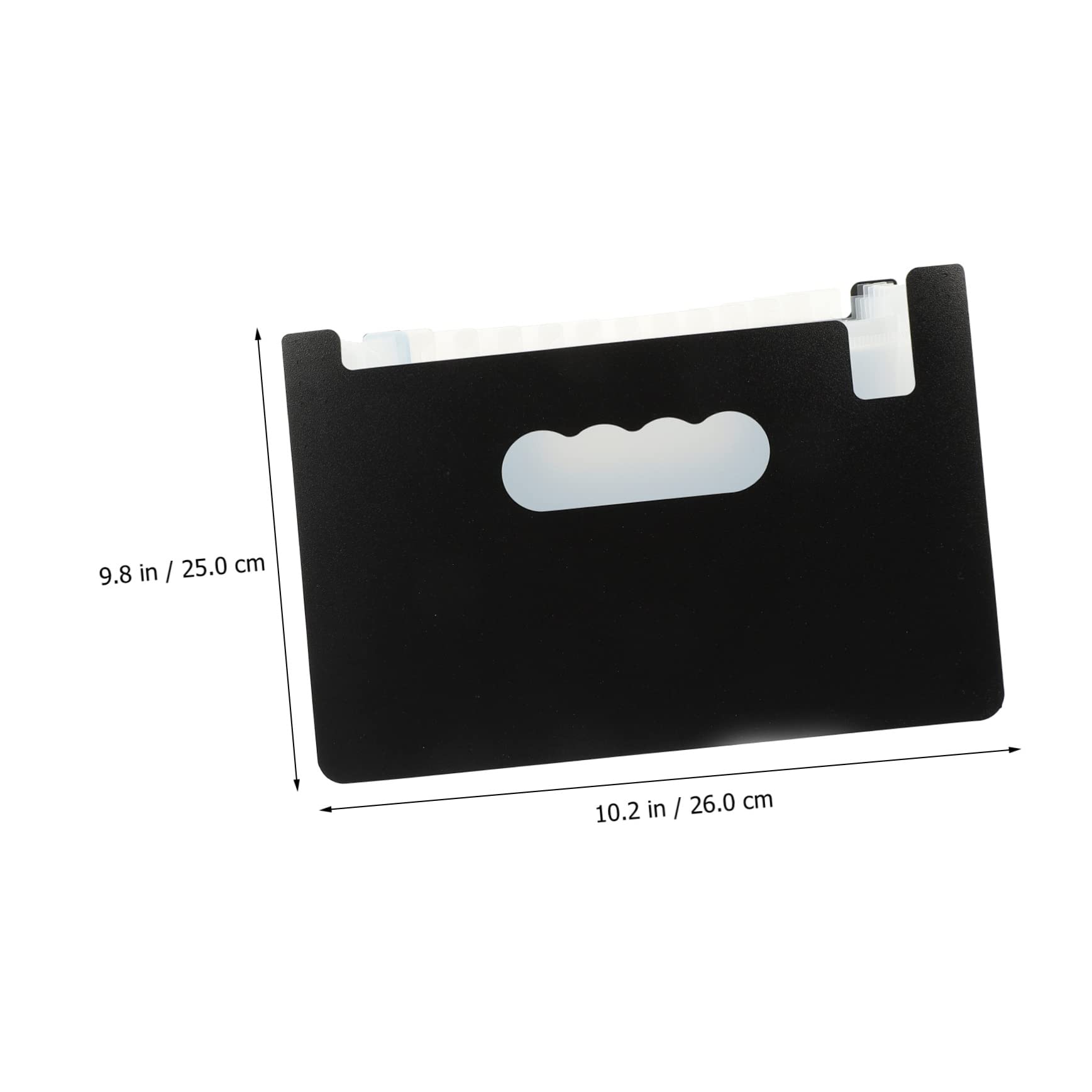 Angoily 7 Pezzi Organizzatore Ricevute Portatile Mini con Scomparti per Documenti Coupon e Fatture Cartellina Espandibile Resistente per Ufficio Scuola