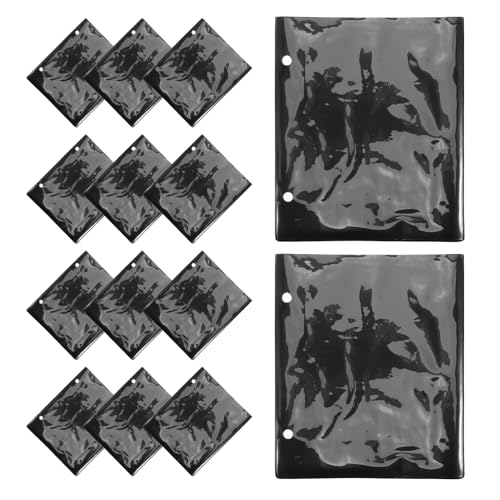 Toddmomy 20 Pcs Music Files Holder PVC Flip Folder for Sheet Music Durable Pages for Piano Guitar Violin